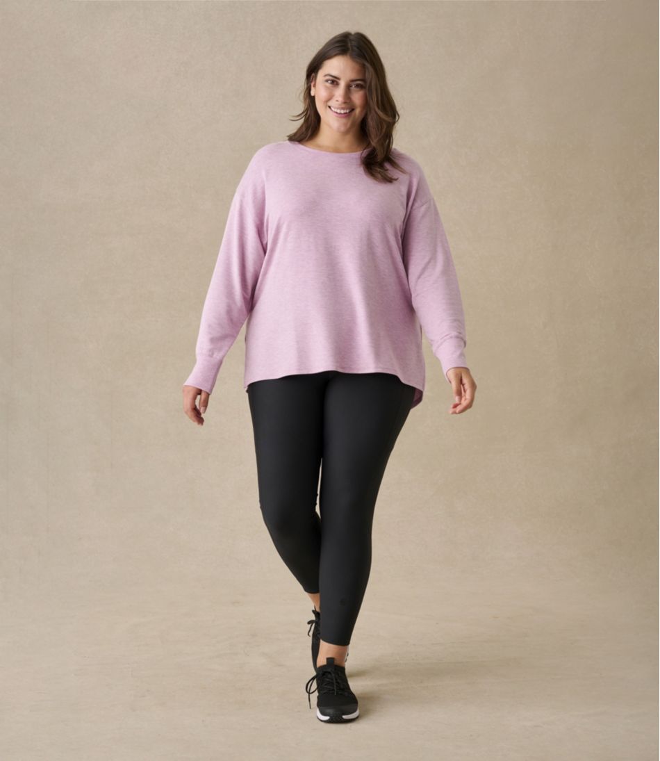 Women's SoftFlex Crewneck Dolman Sleeve Pullover