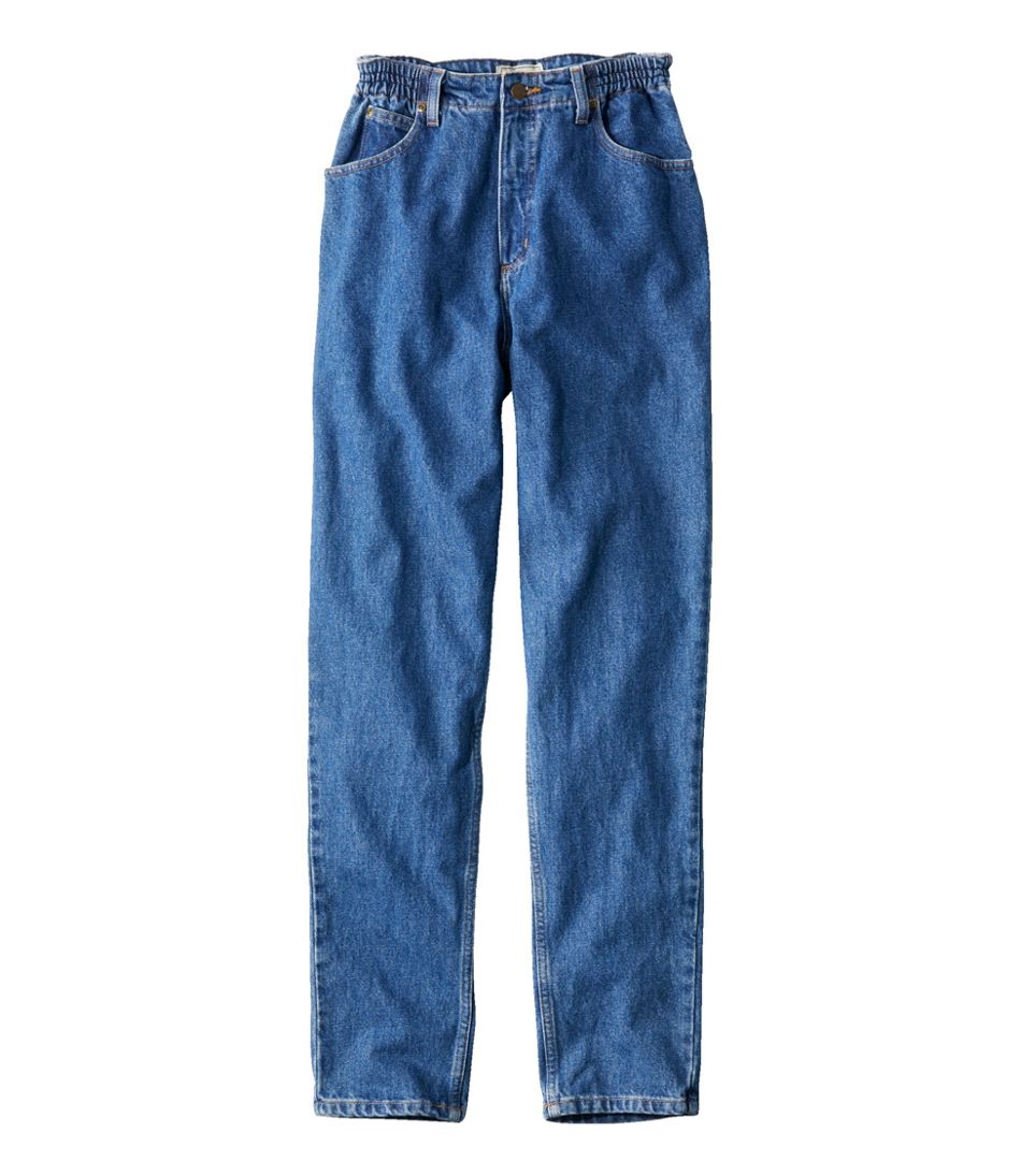 Women's Double L® Jeans, Ultra High-Rise Comfort Waist Tapered Leg