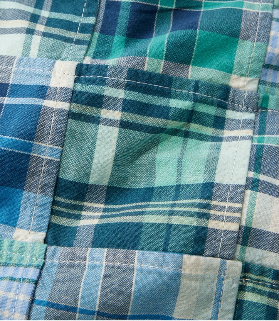 Women's Comfort Shorts, Patchwork Bermudas 9"
