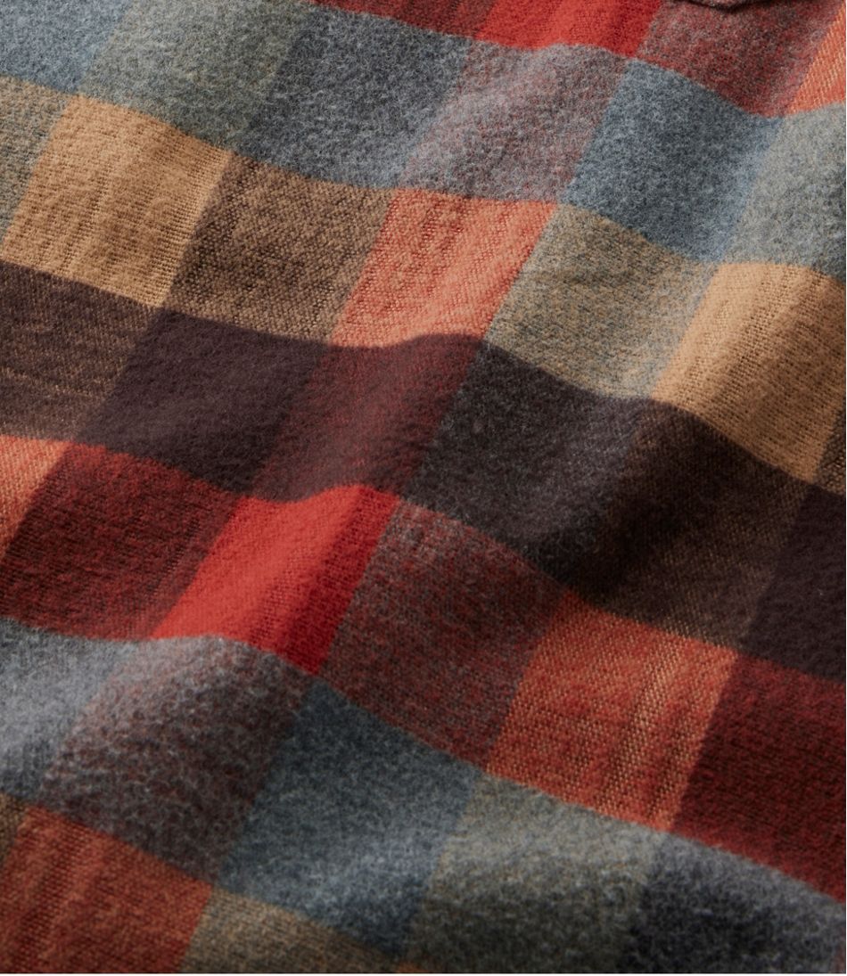 Men's Chamois Shirt, Slightly Fitted, Plaid