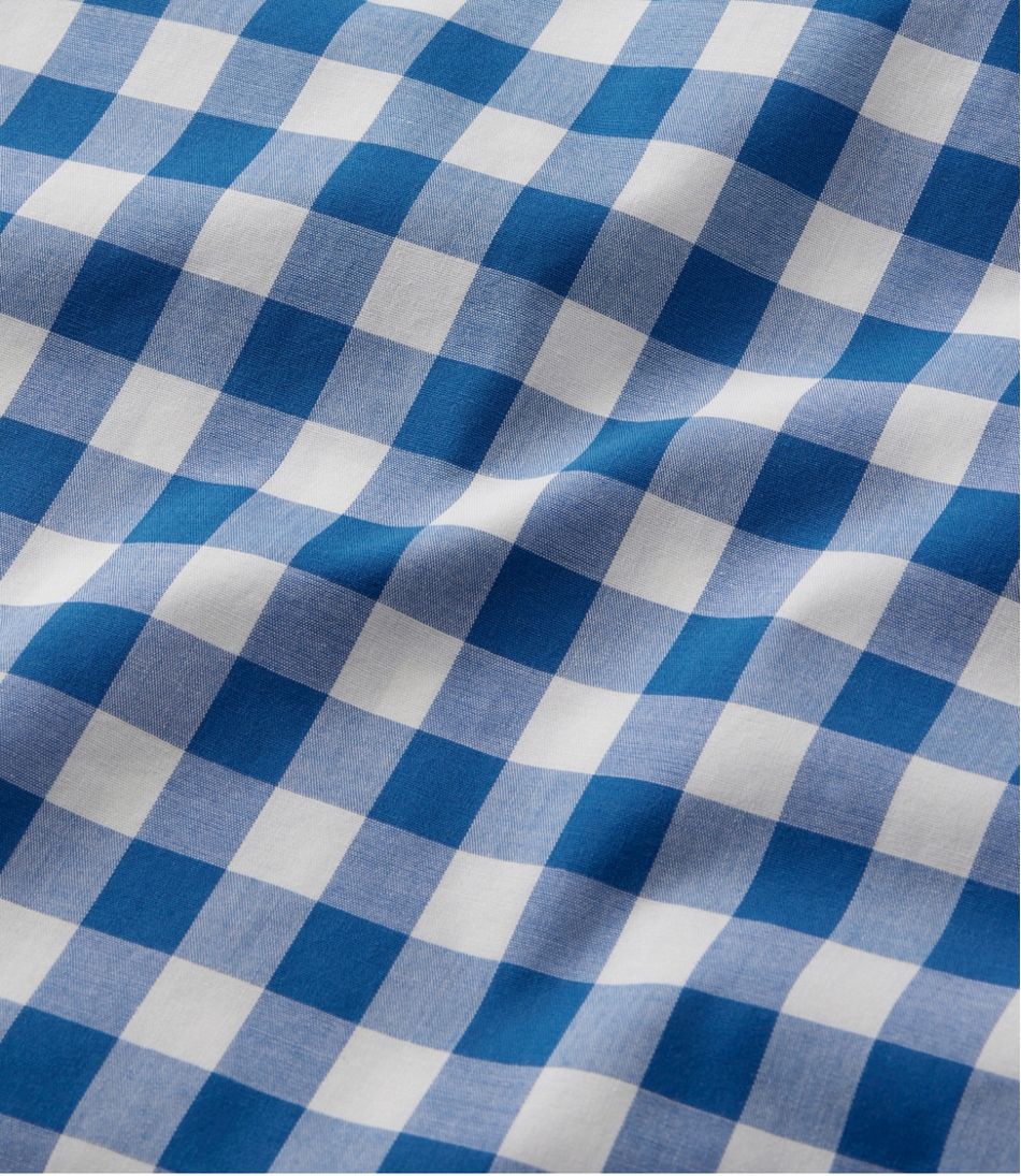 Men's Bean's Wrinkle-Free Everyday Shirt, Traditional Untucked Fit, Plaid, Short-Sleeve