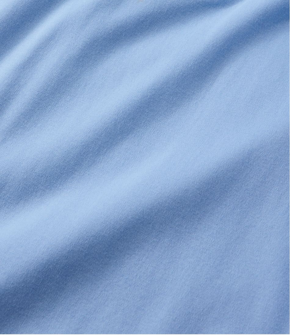 Women's Supima Cotton Nightgown, V-Neck Three-Quarter-Sleeve