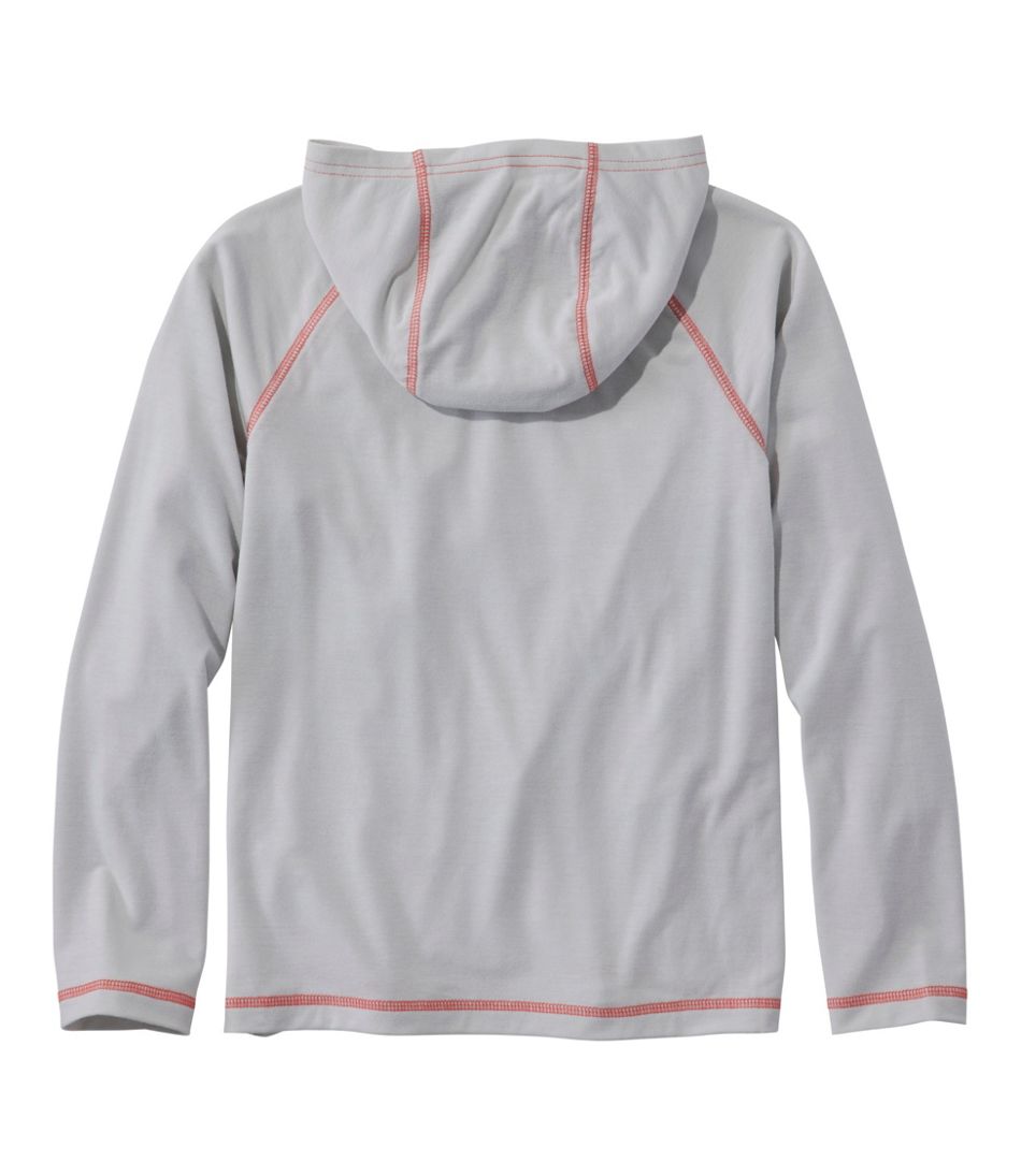 Kids' Everyday SunSmart® Hooded Tee, Long-Sleeve