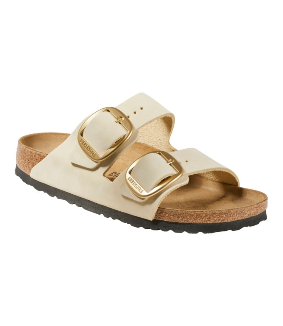 Women's Birkenstock Big Buckle Arizona Sandals, Nubuck