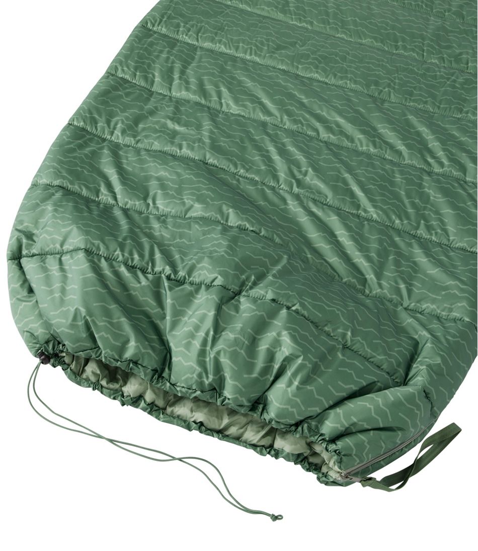 Adults' Puffer Sleeping Bag, 40° Print