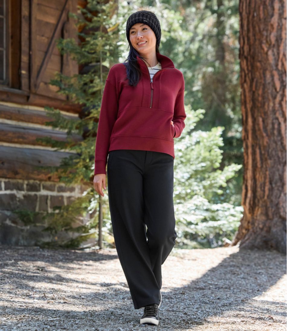 Women's CloudSoft Top, Half-Zip Pullover