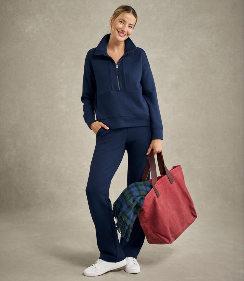 Women's CloudSoft Top, Half-Zip Pullover