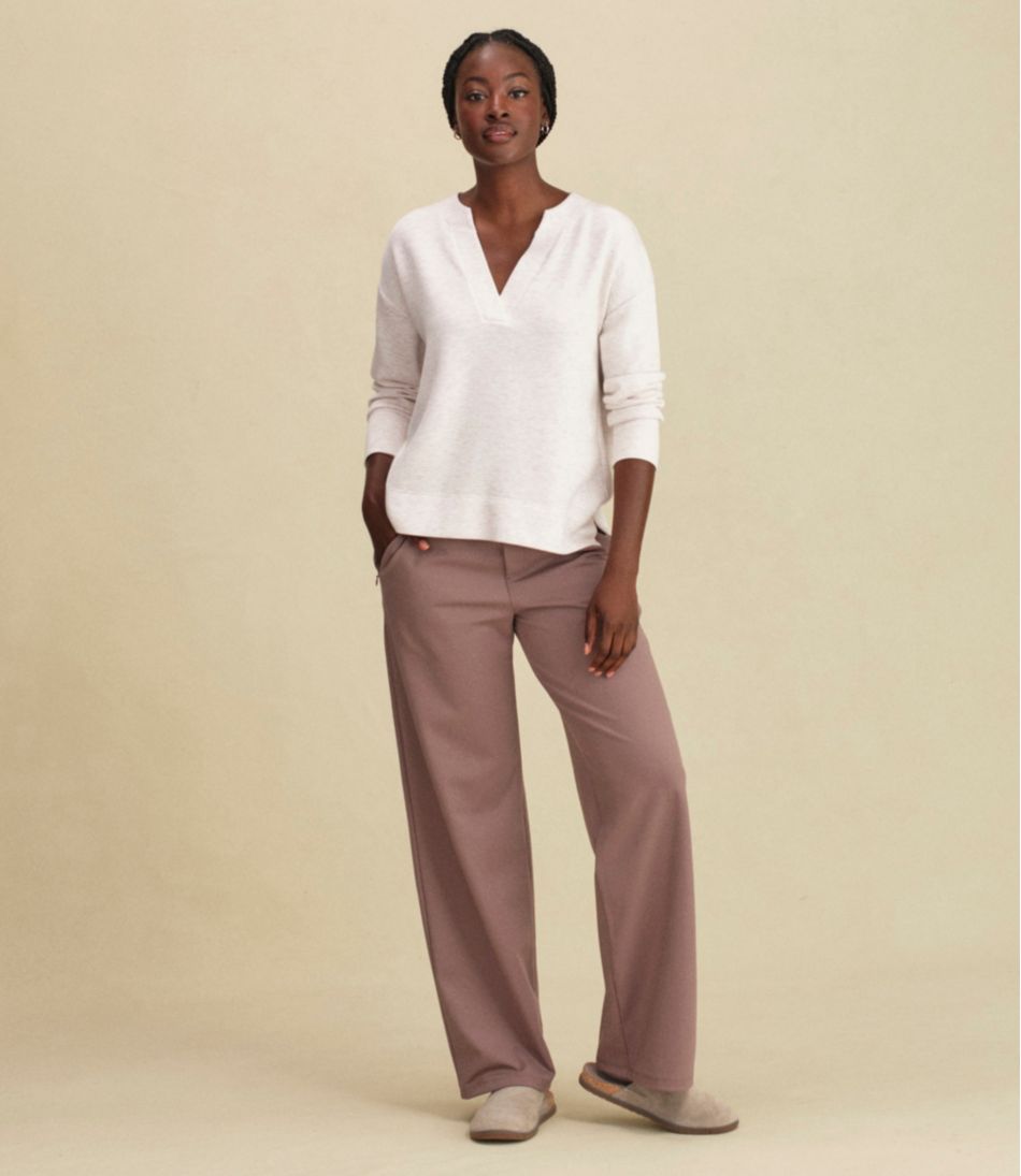 Women's Go-Anywhere Pants, High-Rise Wide-Leg