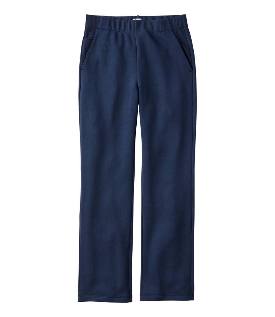 Women's CloudSoft Pants, Mid-Rise Straight-Leg