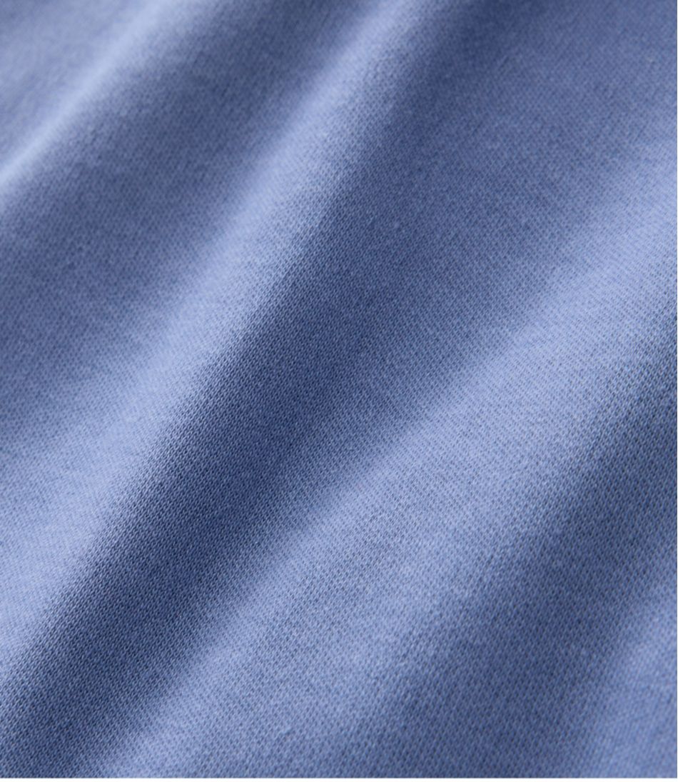Women's Pima Cotton Tee, Long-Sleeve Crewneck Cardigan