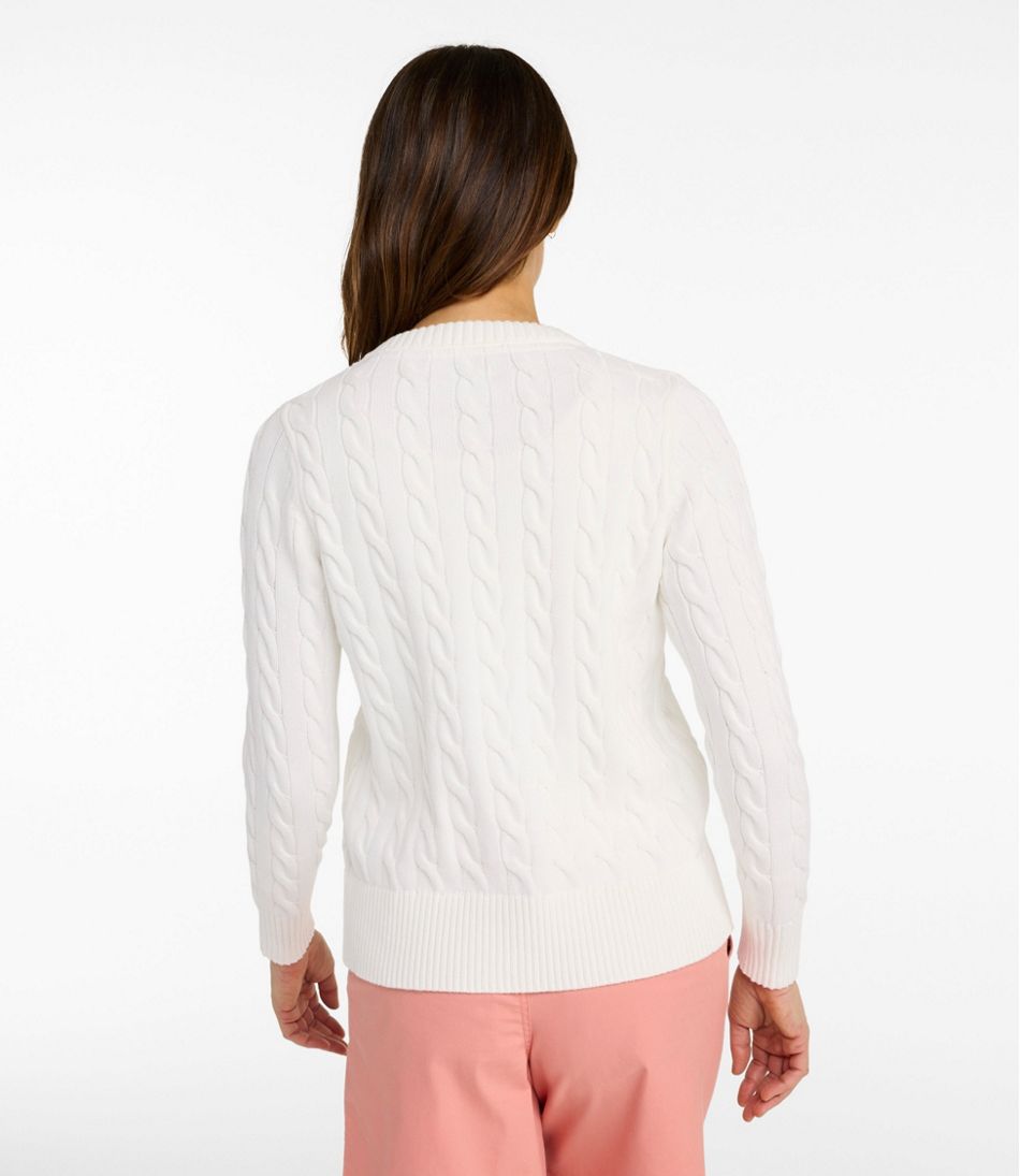 Women's The Original Double L® Sweater, Cable Cardigan