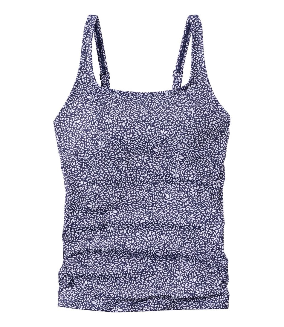 Women's Coastal Essential Scoop Tankini Top, Print