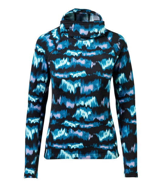 Women's Heavyweight Base Layer Hoodie Printed
