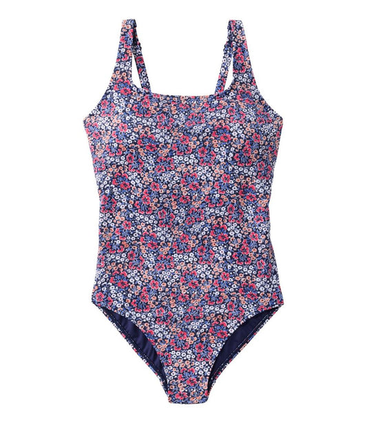 Women's Coastal Essential Scoop Tanksuit, Print
