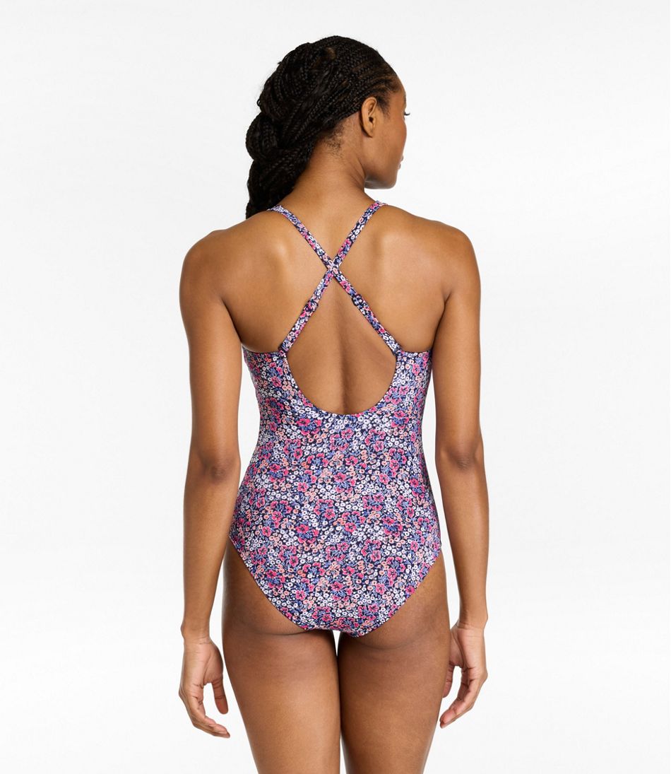 Women's Coastal Essential Scoop Tanksuit, Print