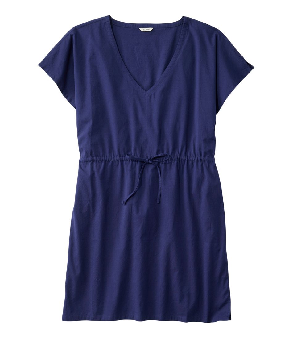 Women's Coastal Cotton Cover-Up Caftan