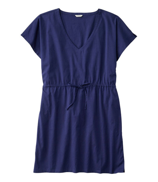 Women's Coastal Cotton Cover-Up Caftan