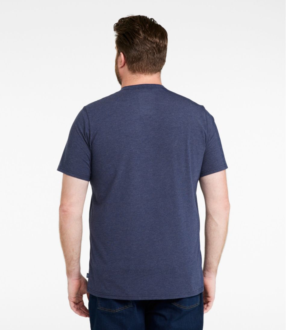Men's Comfort Stretch Performance® Pima Tee, Short-Sleeve Without Pocket
