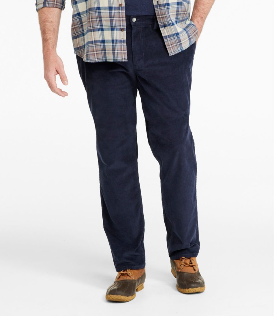 Men's BeanFlex® Corduroy Pants, Chinos, Standard Fit, Straight Leg