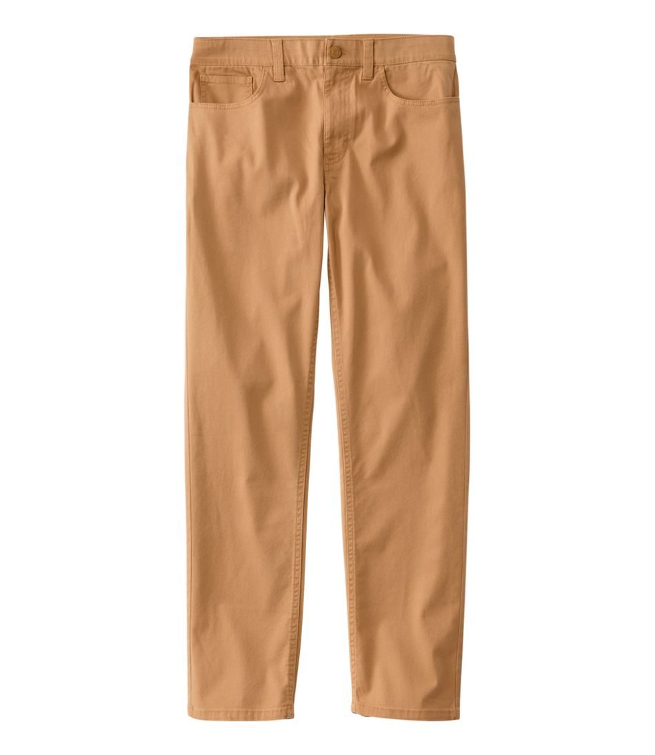 Men's BeanFlex® Performance Canvas Pants, Five-Pocket, Standard Fit, Straight Leg