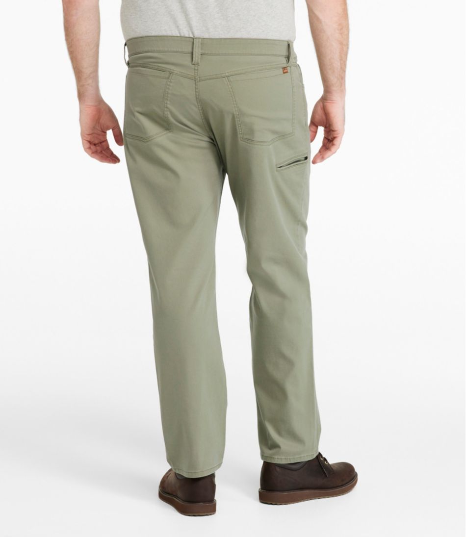 Men's BeanFlex® Performance Canvas Pants, Five-Pocket, Standard Fit, Straight Leg