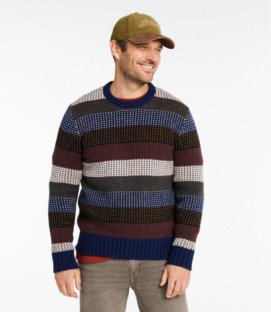 Men's Signature 1980 Matinicus Rock Sweater, Crewneck, Stripe