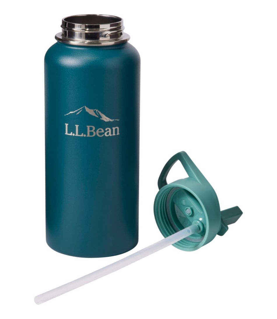 Bean Canteen Insulated Straw Water Bottle, 32 oz.