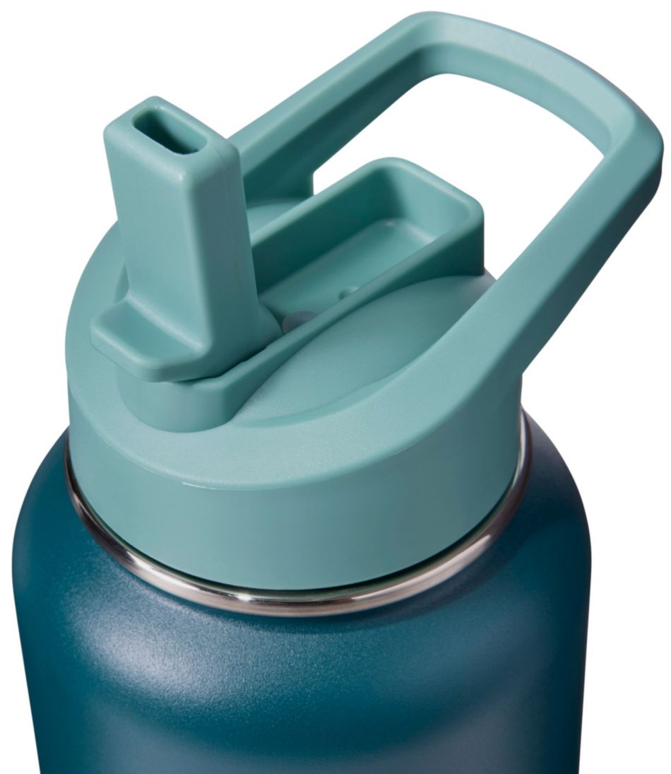 Bean Canteen Insulated Straw Water Bottle, 32 oz.