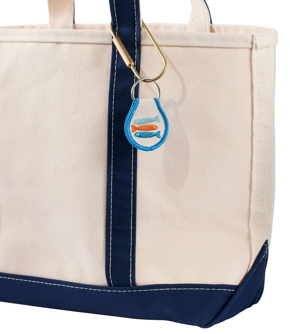 Embroidered Patch Charm, Fish