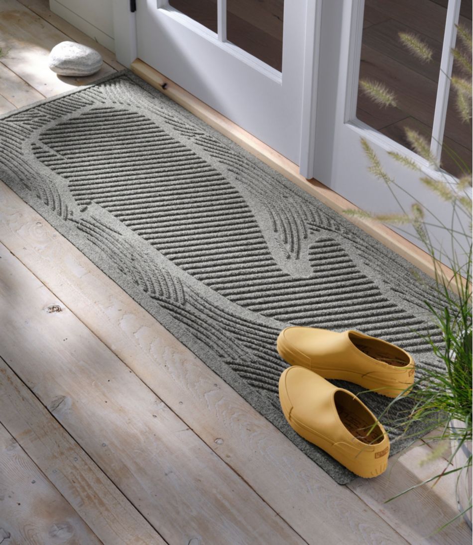 Everyspace Recycled Waterhog Wide Doormat, Swimming Whale