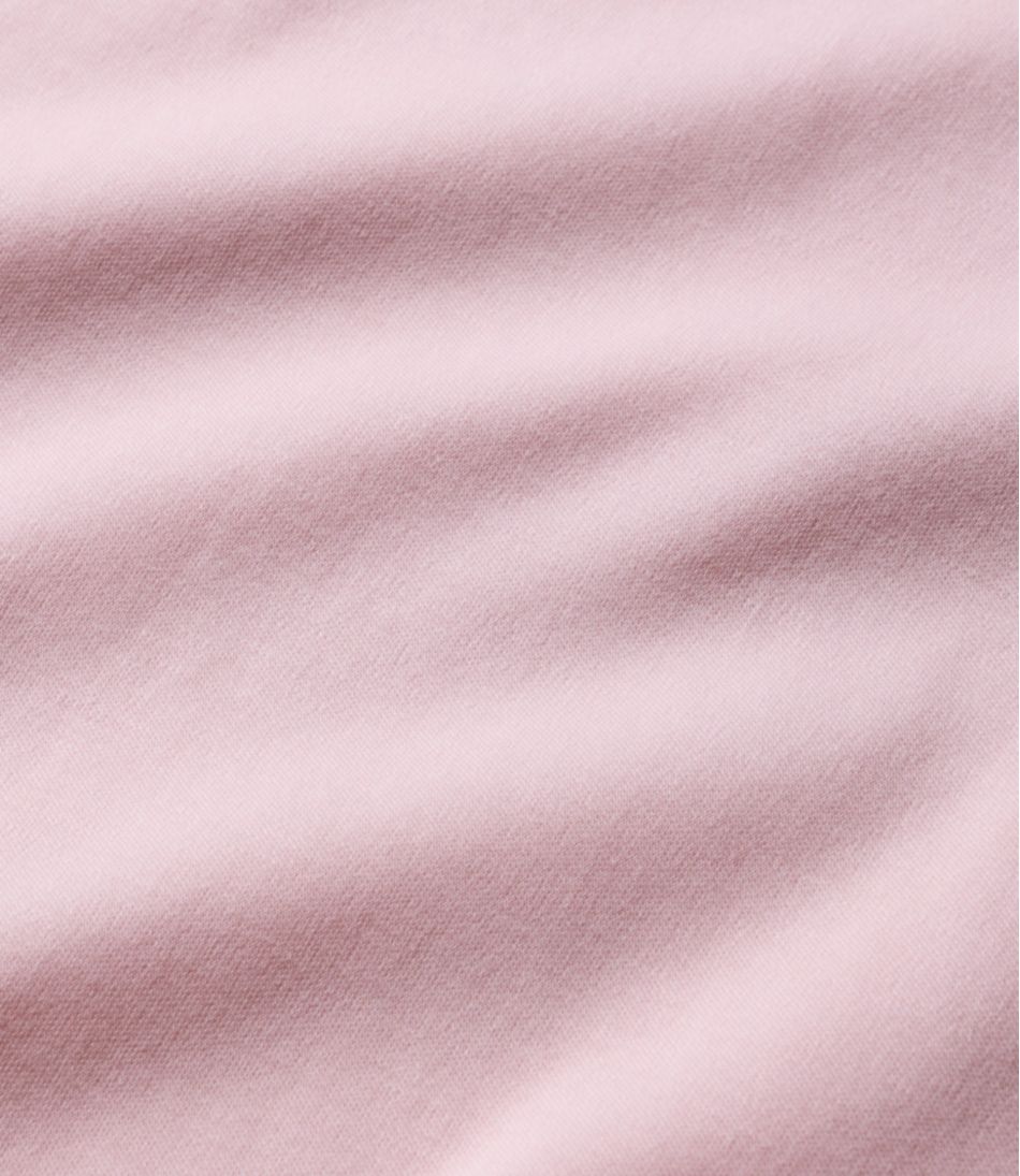 Women's Pima Cotton Shaped Tee, Three-Quarter-Sleeve Jewelneck