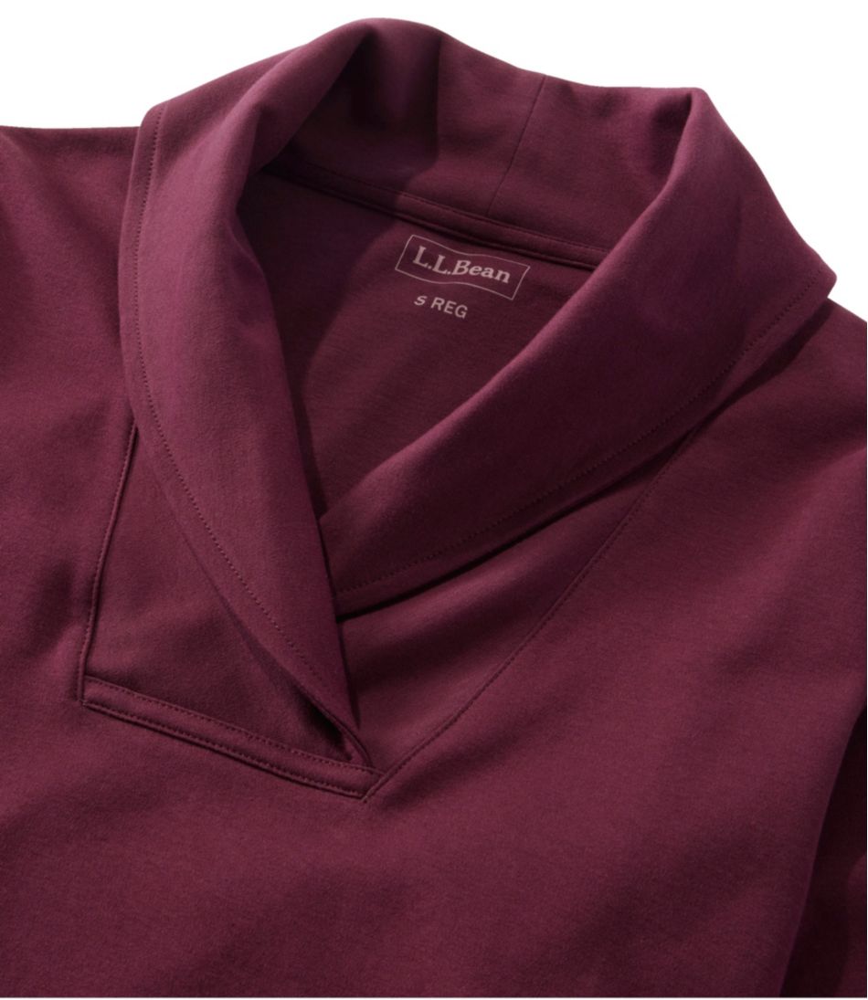 Women's Pullover, Long-Sleeve Shawl Collar