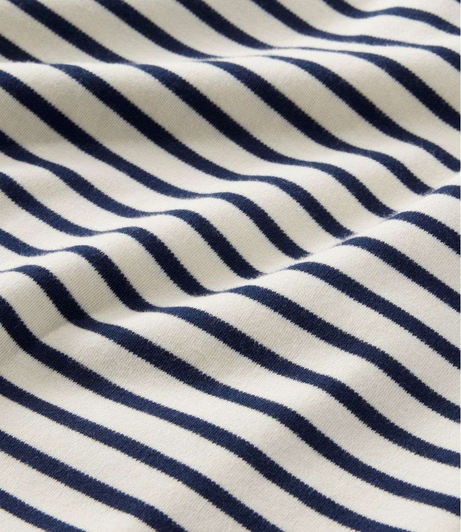 Women's Interlock Turtleneck, Long-Sleeve Stripe