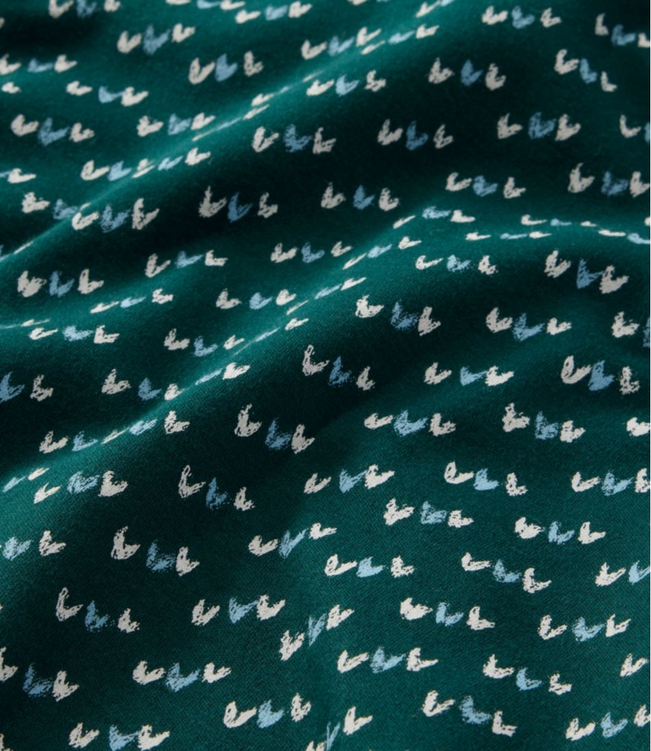 Women's Interlock Turtleneck, Long-Sleeve Allover Print