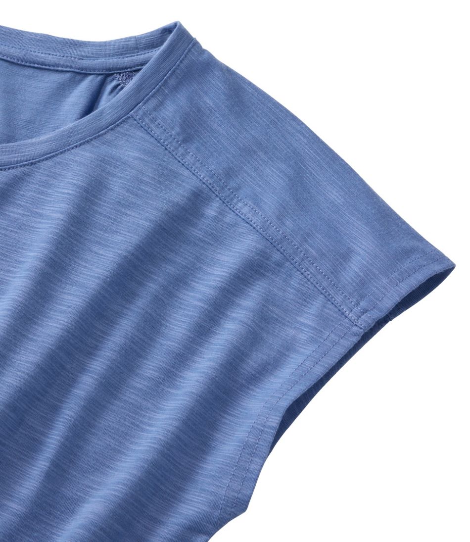 Women's Streamside Tee, Short-Sleeve Ruched Crew