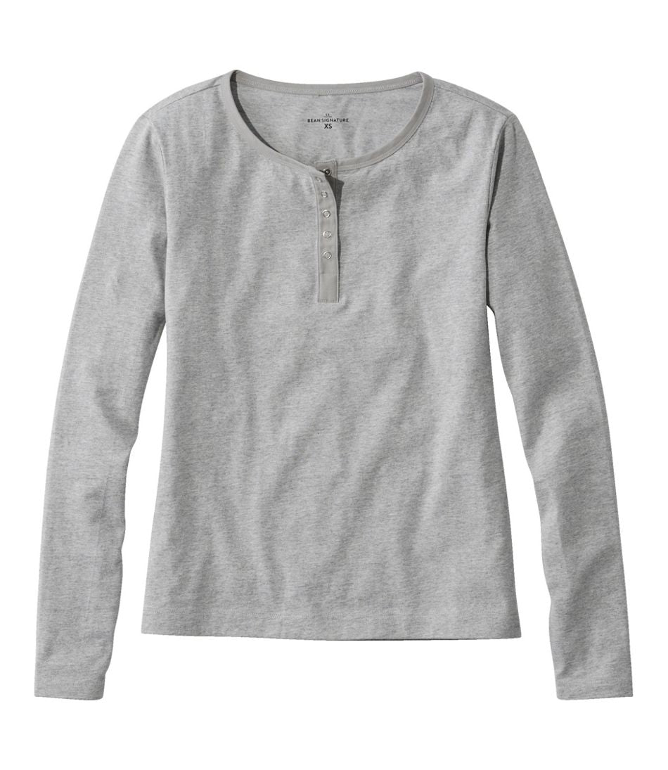 Women's Signature Rangeley Cotton Tee, Henley