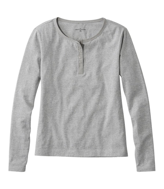 Women's Signature Rangeley Cotton Tee, Henley