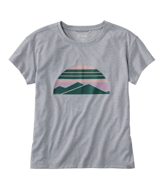 Women's Vista Camp Tee, Short-Sleeve Graphic Crew