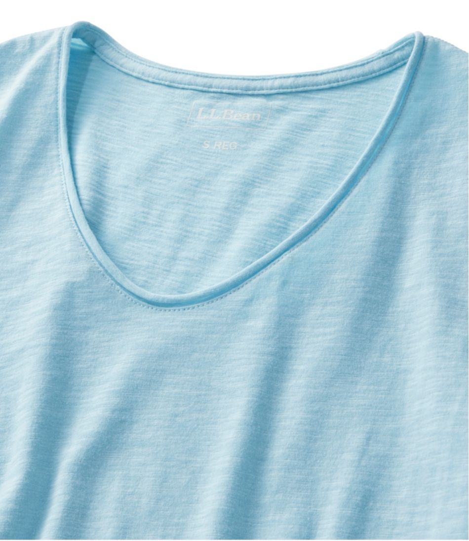 Women's Organic Cotton Tee, V-Neck Short-Sleeve