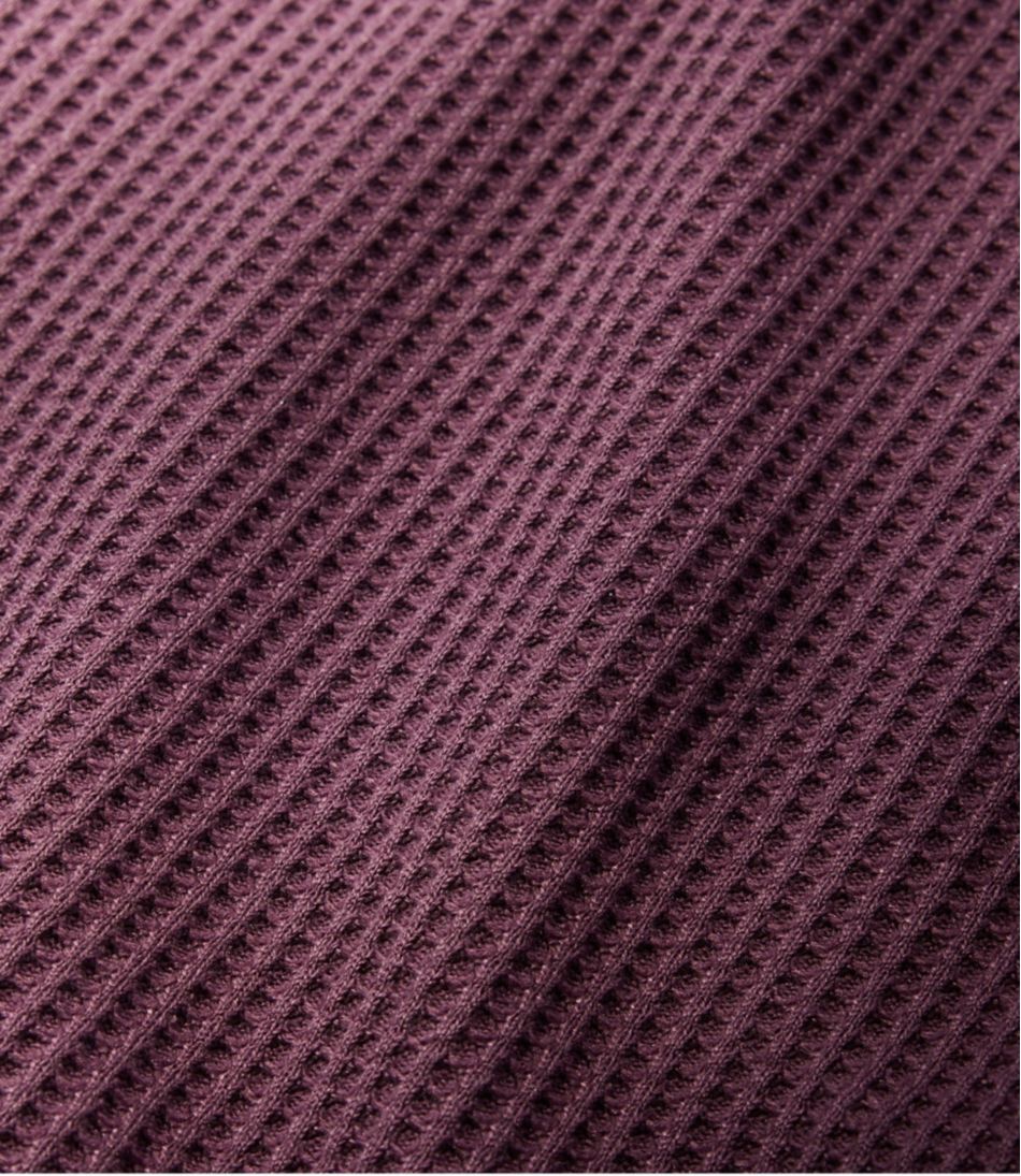 Women's Birchwood Brushed Waffle Top, Crewneck
