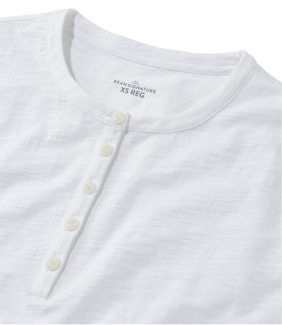 Women's Signature Slub Tee, Short-Sleeve Henley