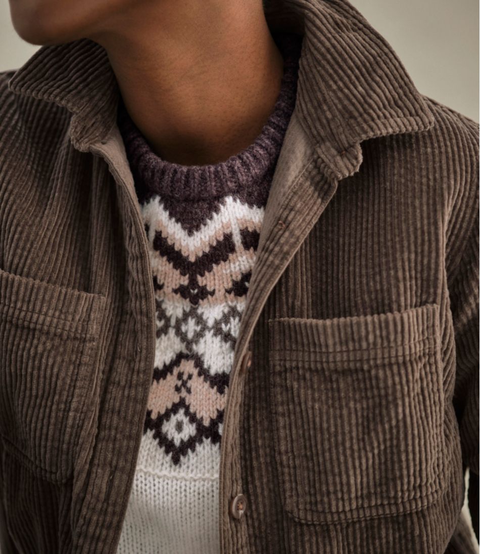 Women's Comfort Corduroy Relaxed Shirt