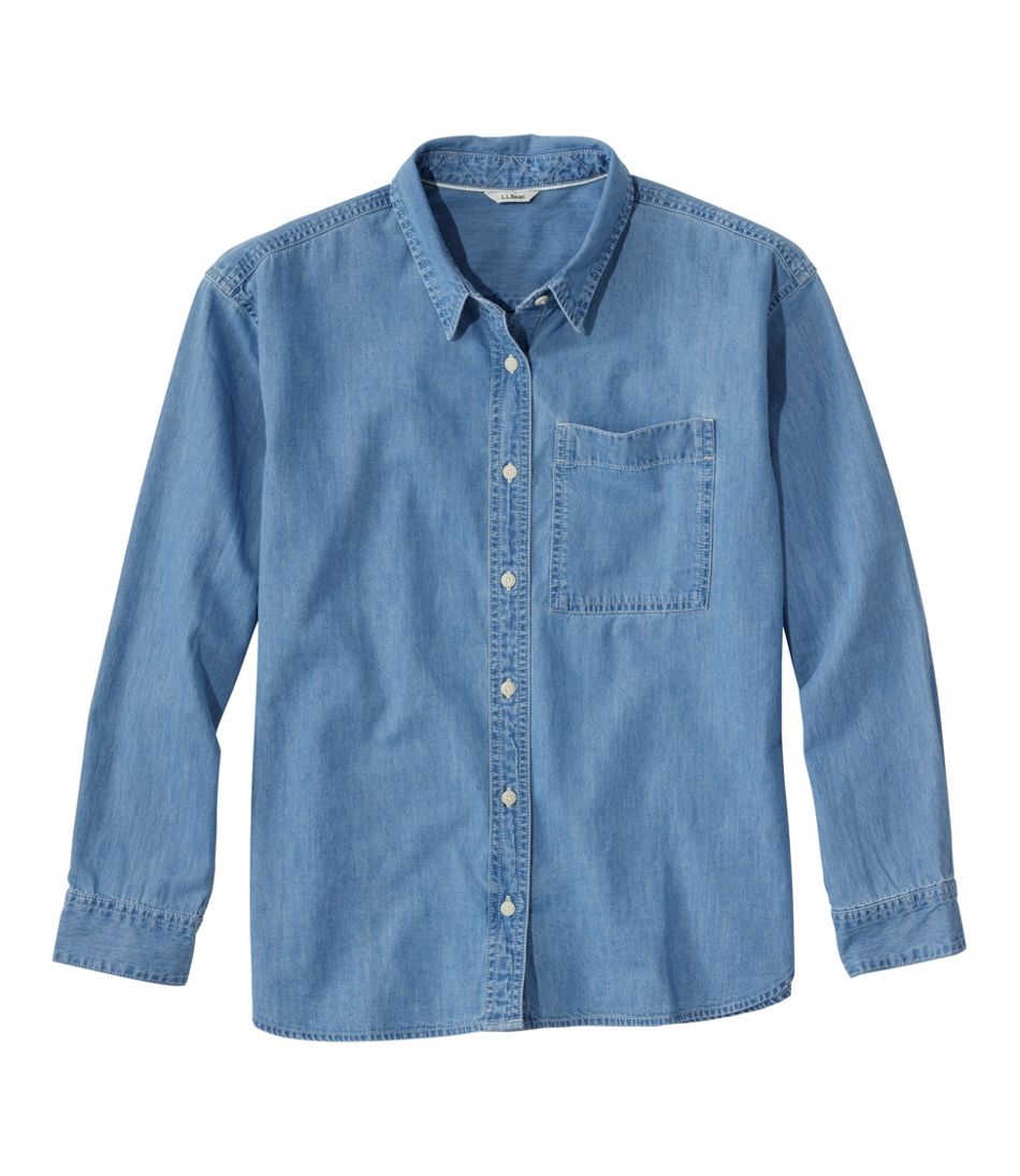 Women's Denim Boyfriend Shirt