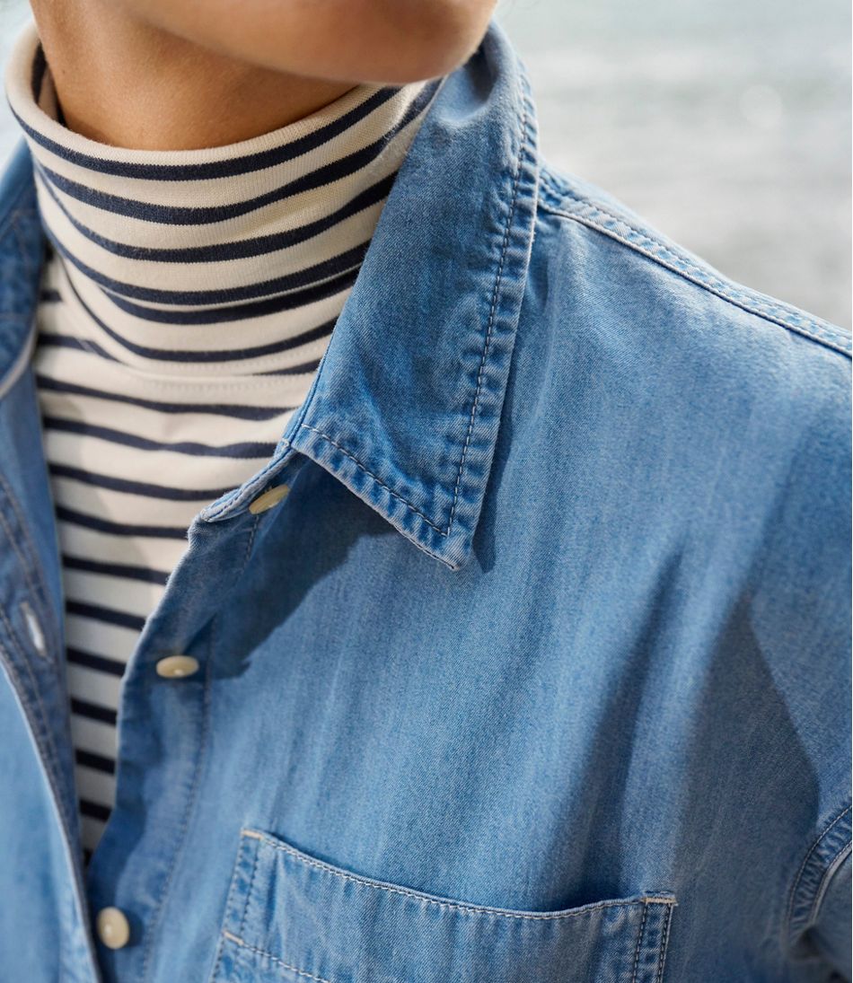 Women's Denim Boyfriend Shirt