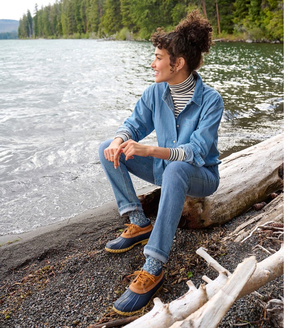 Women's Denim Boyfriend Shirt