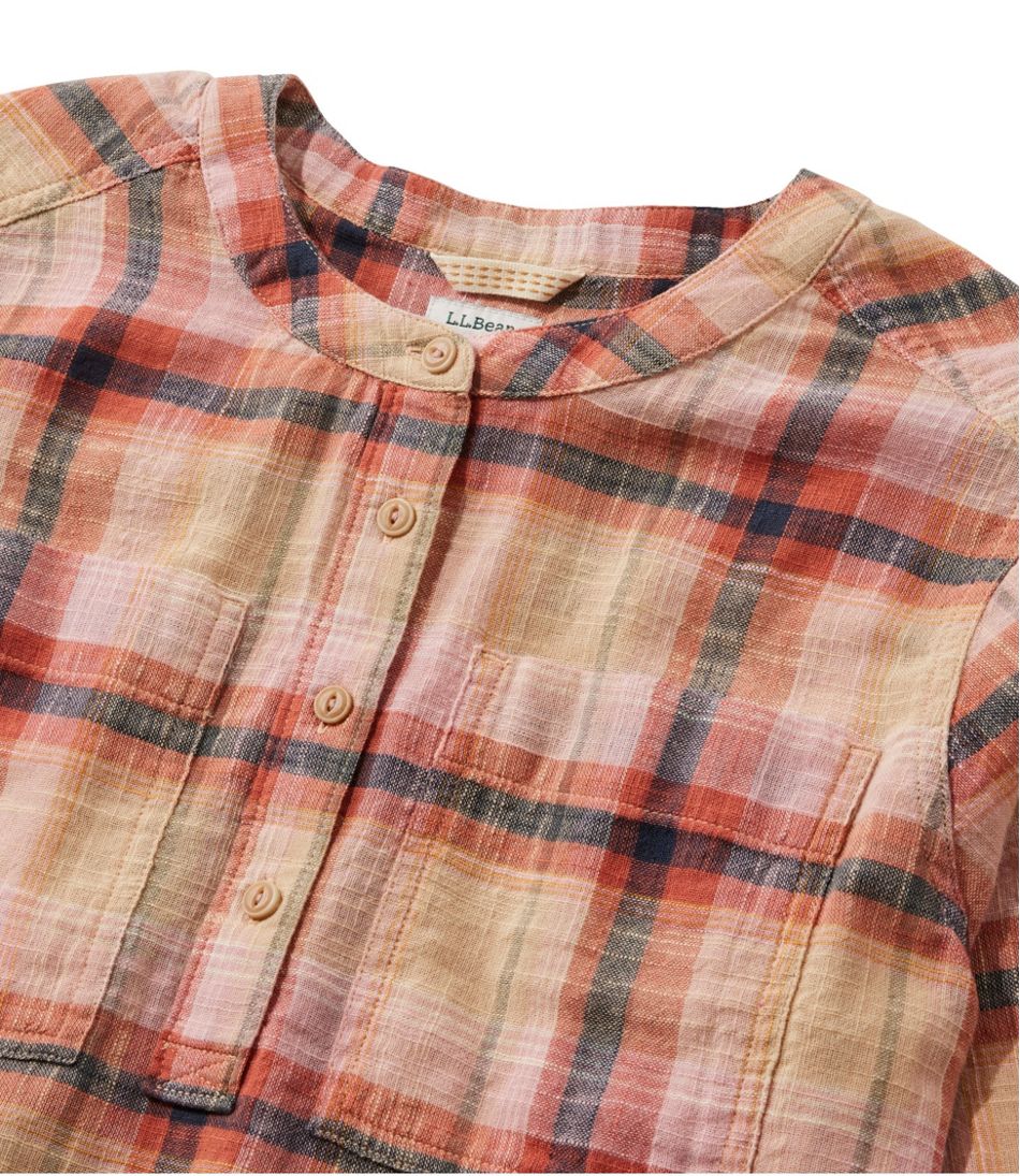Women's Day Breeze Shirt, Long-Sleeve Collarless