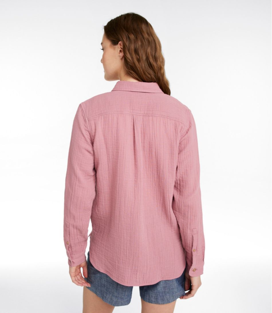 Women's Cloud Gauze Shirt, Long-Sleeve