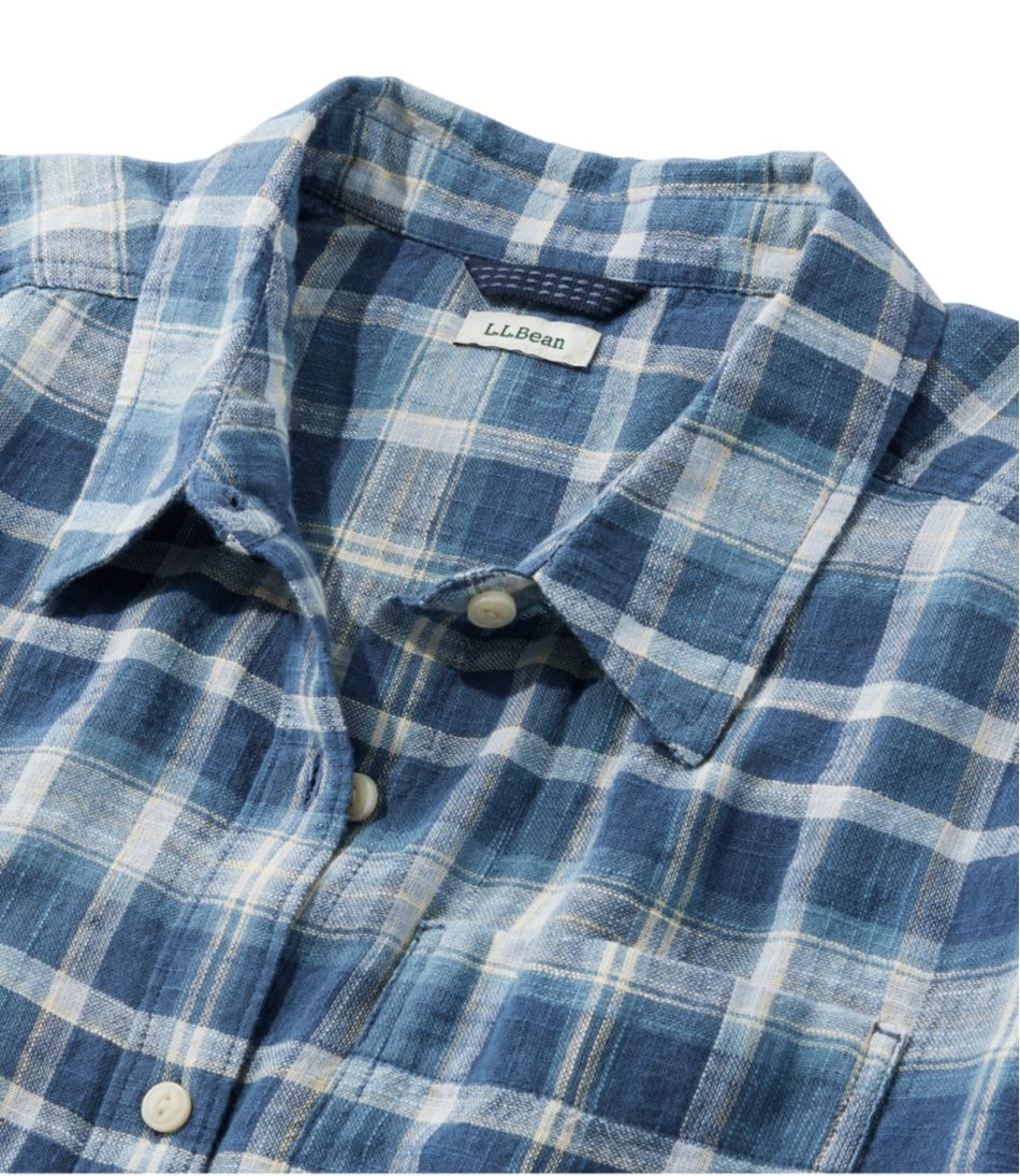 Women's Day Breeze Shirt, Short-Sleeve Button-Front