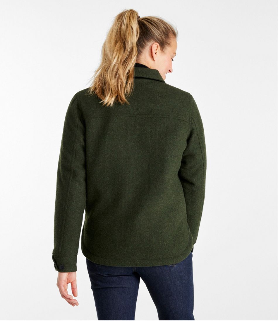 Women's Maine Guide Zip Front Jac-Shirt with Primaloft