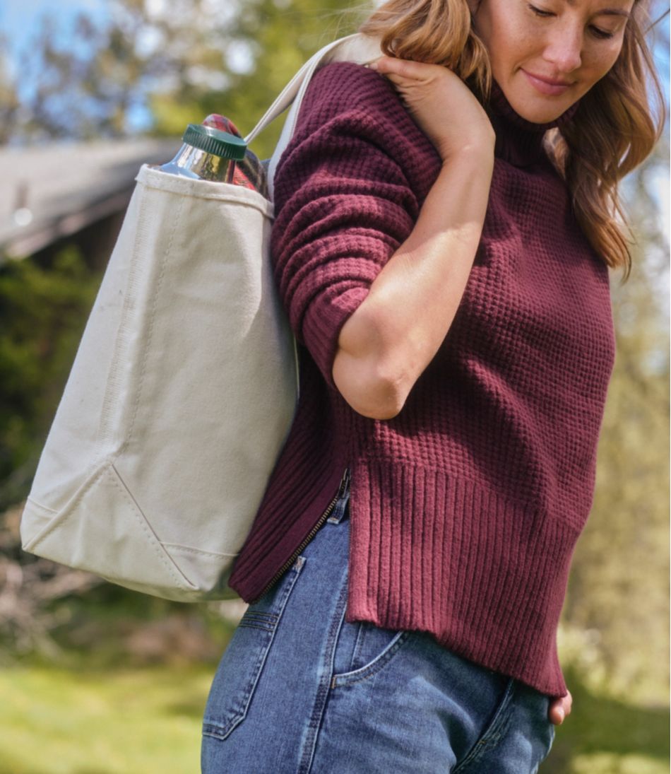 Women's SuperSoft Waffle Sweater, Turtleneck